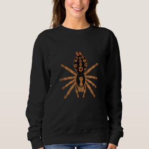 Punpkin Patch Tarantula Vogelspin Halloween Hapa Trui