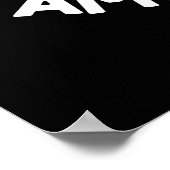 Puns Amoose me Funny Moose Pun Dark BG Poster (Hoek)