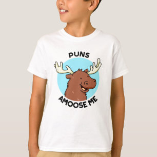 Puns Amoose me Funny Moose Pun T-shirt