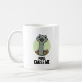 Puns Emuse me Funny Emu Pun Koffiemok (Links)