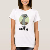 Puns Emuse me Funny Emu Pun T-shirt (Voorkant)