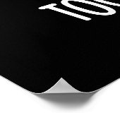 Puns is Tooth Funny Funny Dental Pun Dark BG Poster (Hoek)