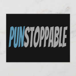 punstoppable love punts briefkaart