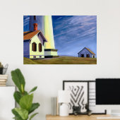 Punt 2002 van de duif poster (Thuiskantoor)