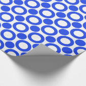 punt 3 Blauw Cadeaupapier (Hoek)