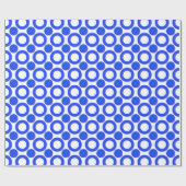 punt 3 Blauw Cadeaupapier (Vlak)