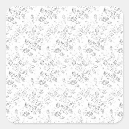 punt 42 ontwerp vierkante sticker (Voorkant)