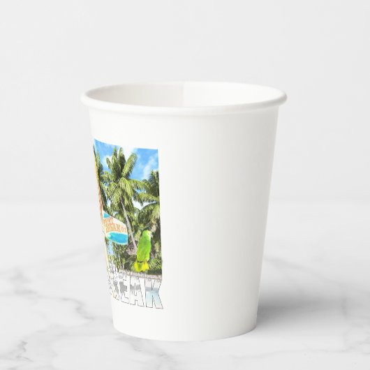 Punt Break 01 Papieren Bekers (Links)