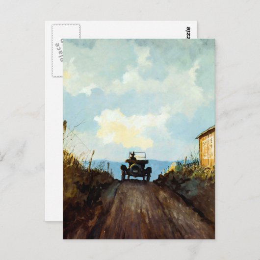 Punt de Radioator Westward Briefkaart (Voorkant / Achterkant)