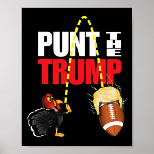 Punt De Trump Grappige Politiek Poster
