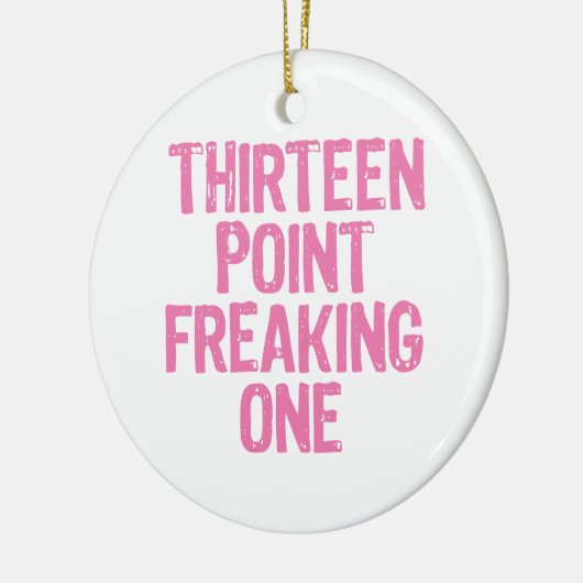 punt dertien die één ornament freaking (Links)