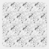 punt Design 43 Vierkante Sticker (Voorkant)