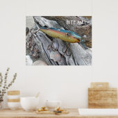  punt Jude Cape Codder Lure BITE ME! Poster (Keuken)