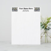 Punt Jude Cape Codder Vist Lure Letterhead Gepersonaliseerd Briefhoofd (Staand voorkant)
