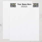 Punt Jude Cape Codder Vist Lure Letterhead Gepersonaliseerd Briefhoofd (Voorkant / Achterkant)