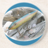 Punt Jude Cape Codder  Vist Lure Zandsteen Onderzetter (Voorkant)