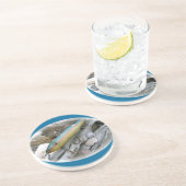 Punt Jude Cape Codder  Vist Lure Zandsteen Onderzetter (Zijkant)