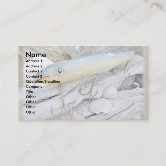 Punt Jude Cape Codder Vist Visitekaartje (Voorkant)