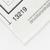 Punt Judith Harbour nautische kaart 13219 Fleece Deken (Hoek)