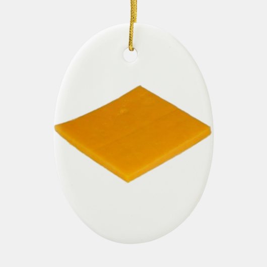 Punt kaas keramisch ornament (Voorkant)