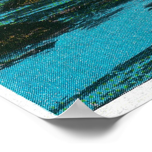 Punt Loma en vuurtoren op lage hoogte Poster (Hoek)