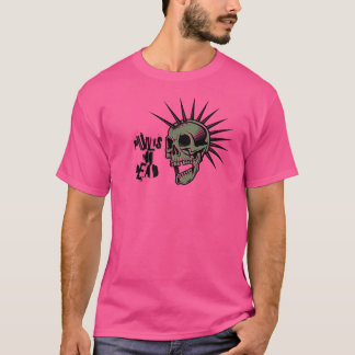 Punt niet dood T-shirt roze