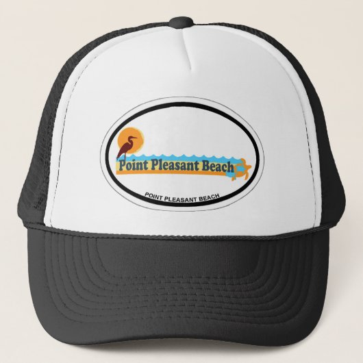 Punt Pleasant Beach. Trucker Pet (Voorkant)