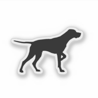 Punt Pointer Hond Sticker