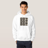 Punt Punt Punt, Ellipsis Hoodie (Voorkant volledig)