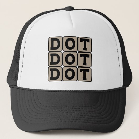 Punt Punt Punt, Ellipsis Trucker Pet (Voorkant)