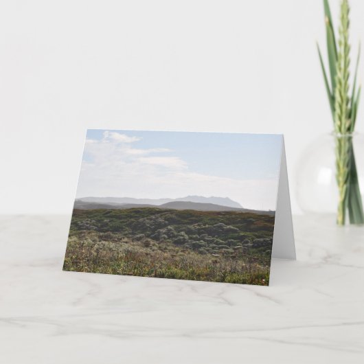 Punt Reyes Hills - Wenskaart Kaart (Voorkant)