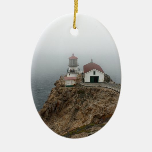 Punt Reyes - Light House Keramisch Ornament (Voorkant)