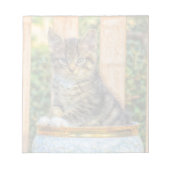 Punt van Baby Kitten Notitieblok (Voorkant)