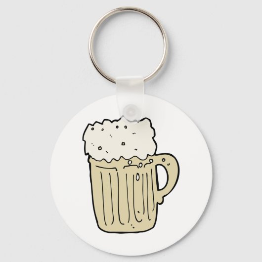 punt van bier sleutelhanger (Voorkant)