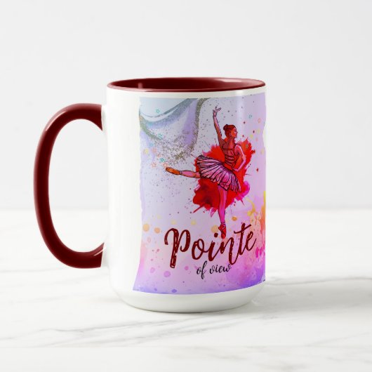 Punt van Uitzicht | Aangepaste Ballet Dancer Naam Mok (Links)