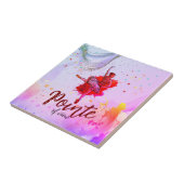 Punt van Uitzicht | Ballet voor meisjes Tegeltje (Zijkant)