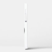 Punt van Zwart Case-Mate iPhone Case (Achterkant / Links)