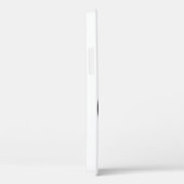 Punt van Zwart Case-Mate iPhone Case (Achterkant / Rechts)