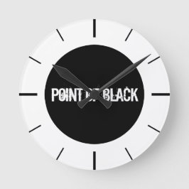 "Punt van Zwart" Ronde Klok