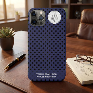Punt-voor-Punt Minimalistisch Marine Zakelijk Logo Case-Mate iPhone Case