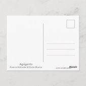 Punta Bianca (Italië) Briefkaart (Achterkant)
