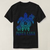 Punta Cana 2022 Dominicaanse Zeeschildpadden 2022  T-shirt (Design voorkant)