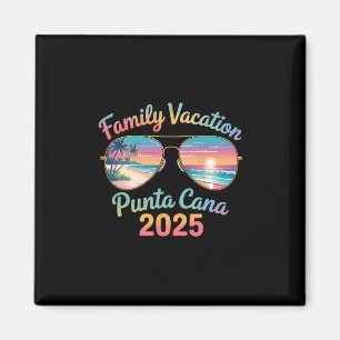 Punta Cana 2025 Familie Vakantie Matching Beach Tr Magneet