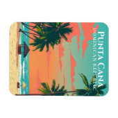 Punta Cana Beach Art Souvenir Dominicaanse Republi Magneet (Horizontaal)
