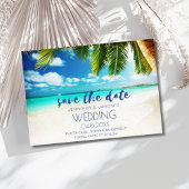 Punta Cana Beach Destination Wedding Save The Date