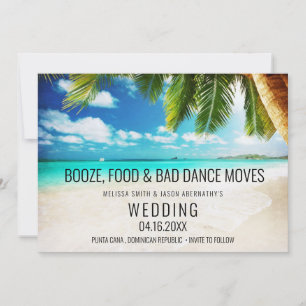Punta Cana Beach Destination Wedding Save The Date