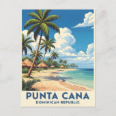 Punta cana beach paradise briefkaart (Voorkant)