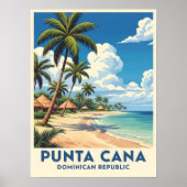 Punta cana beach paradise poster (Voorkant)