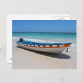 Punta Cana Boat Briefkaart (Voorkant / Achterkant)