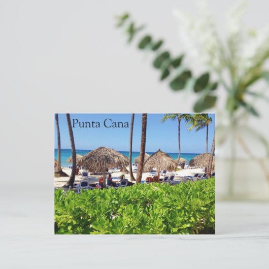 Punta Cana briefkaart (Staand voorkant)